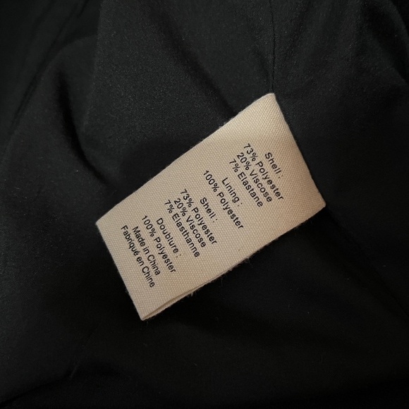 L'Agence | Kenzie Blazer Double Breasted Sculpted Jacket Black Size 8 - Picture 12 of 14